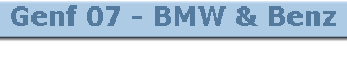 Genf 07 - BMW & Benz