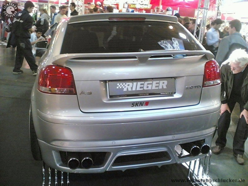 Audi A3 - Rieger - Heck