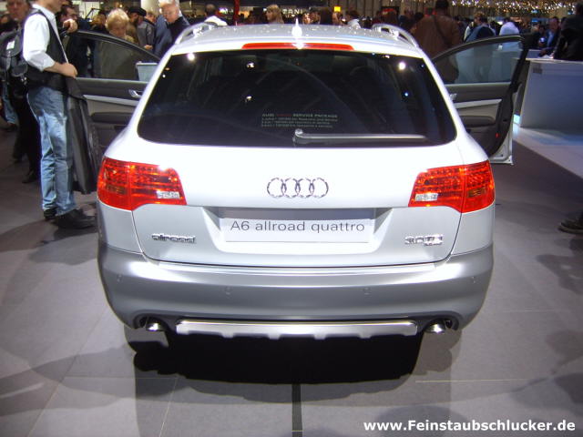 Audi A6 allroad quattro - silber - Heck