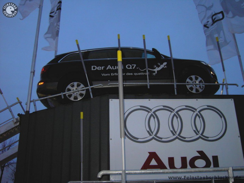 Audi Q7 ganz oben