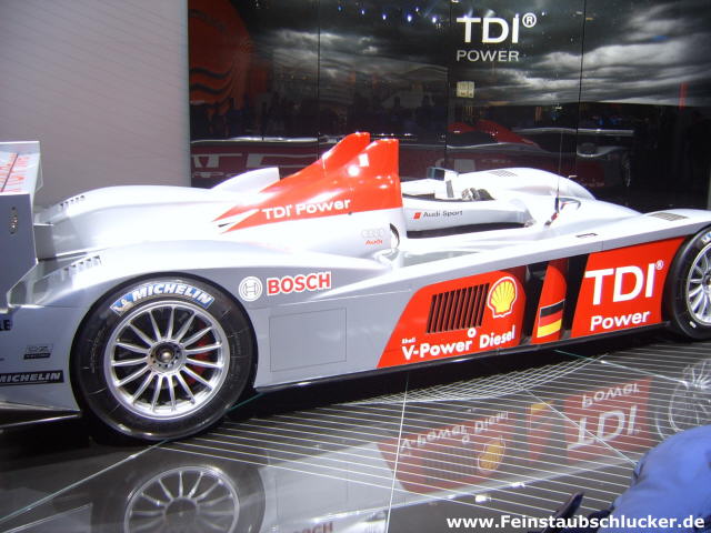Audi R10 TDI - Seite rechts