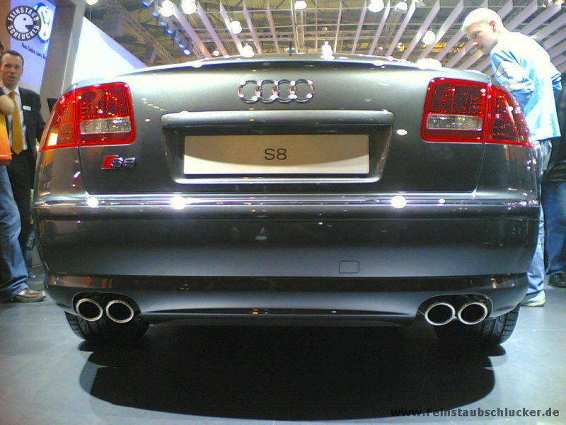 Audi S8 Endrohre
