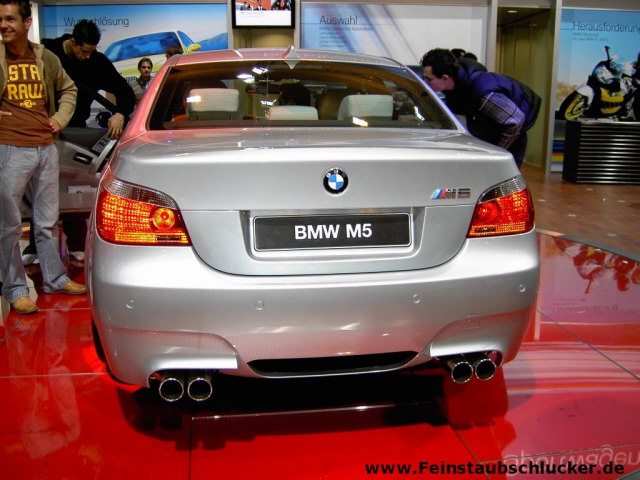 BMW M5 - Heck