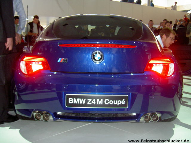 BMW Z4 coupe - Heck