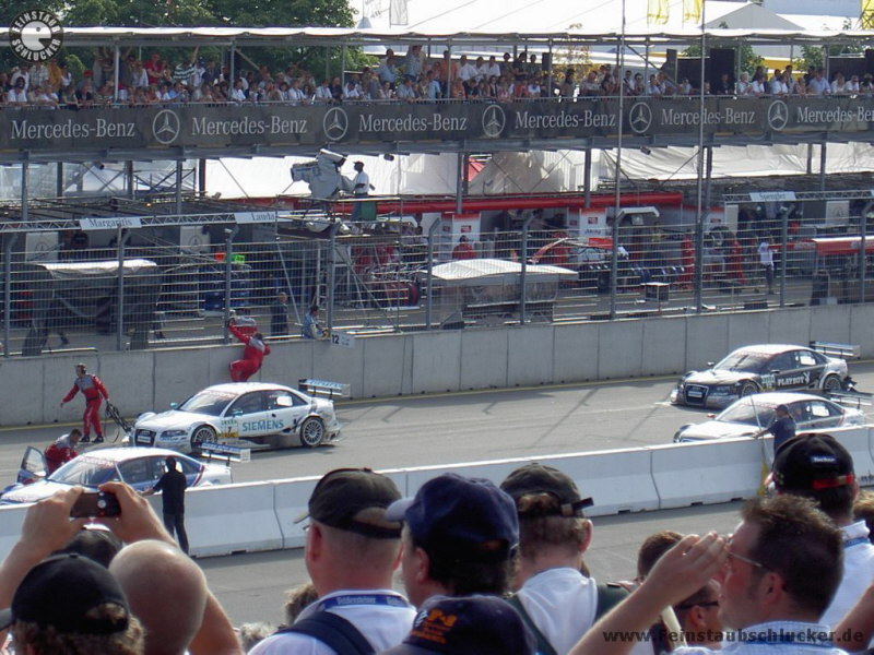 DTM - Kristensen und Abt kurz vor dem Start