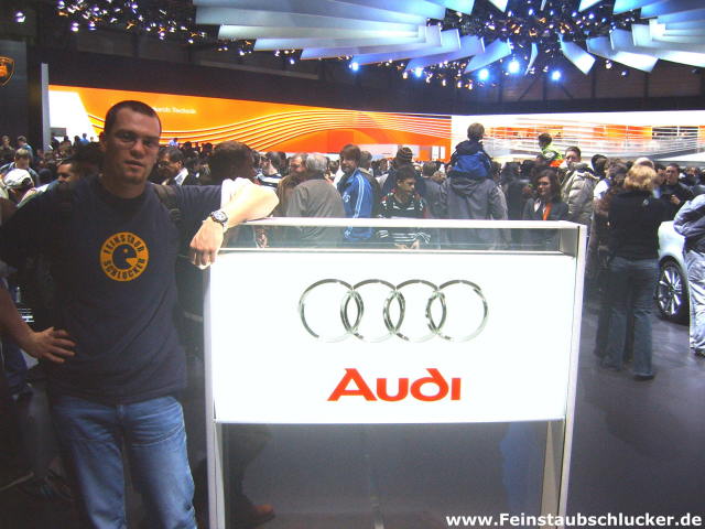 Marko am Audi-Logo