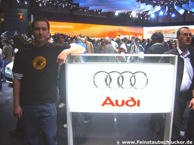 Martin am Audi-Logo