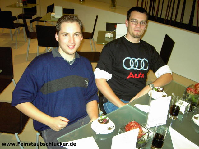 Martin und Marko im VW VIP